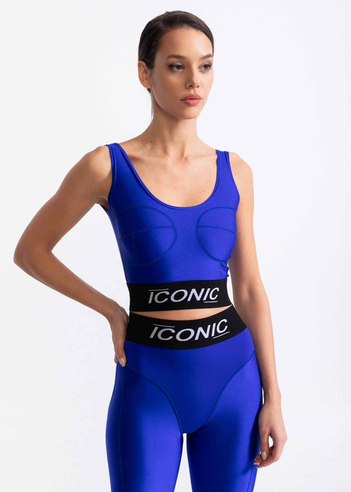 Bustiera Iconic Push-Up Azure