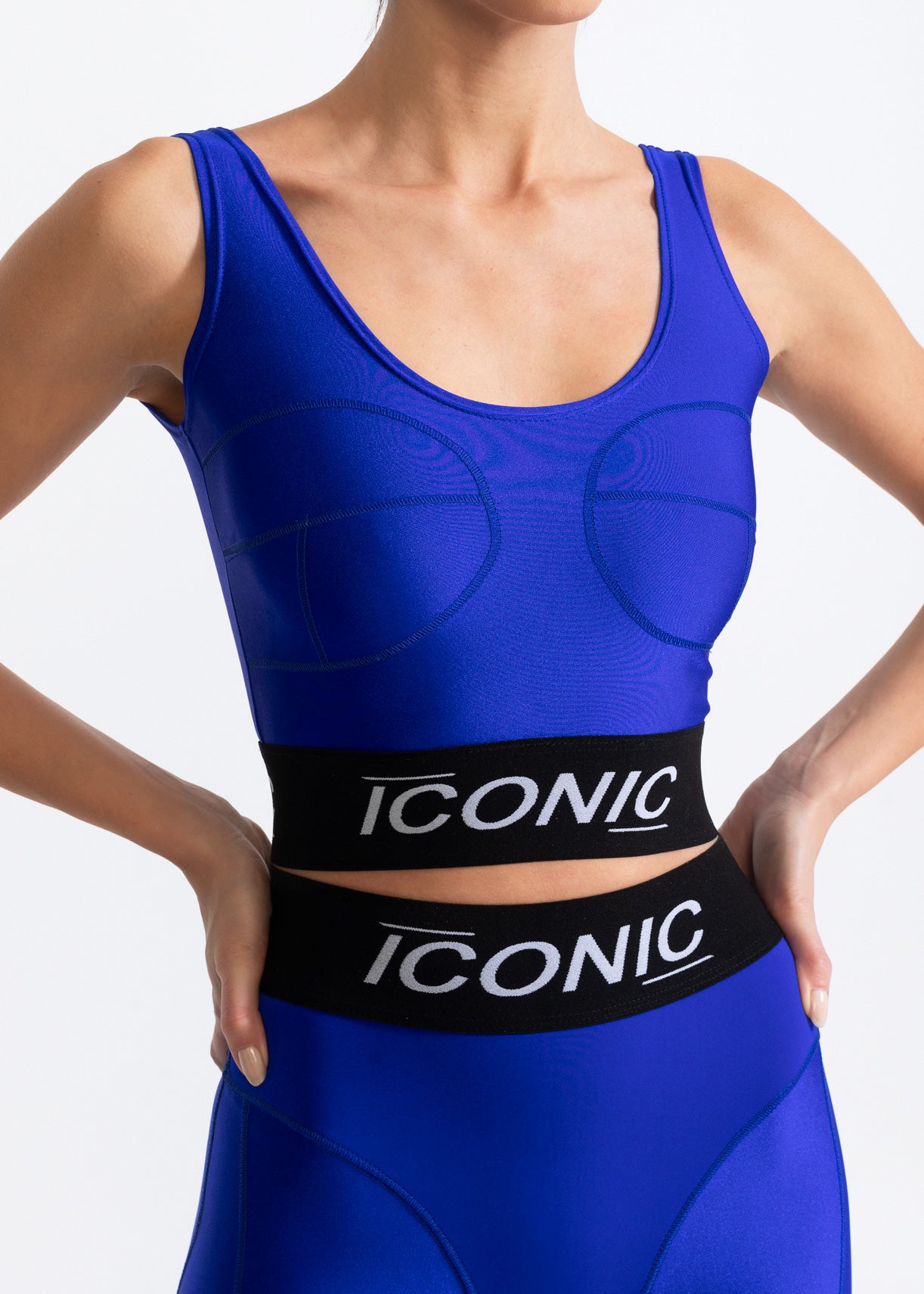 Bustiera Iconic Push-Up Azure