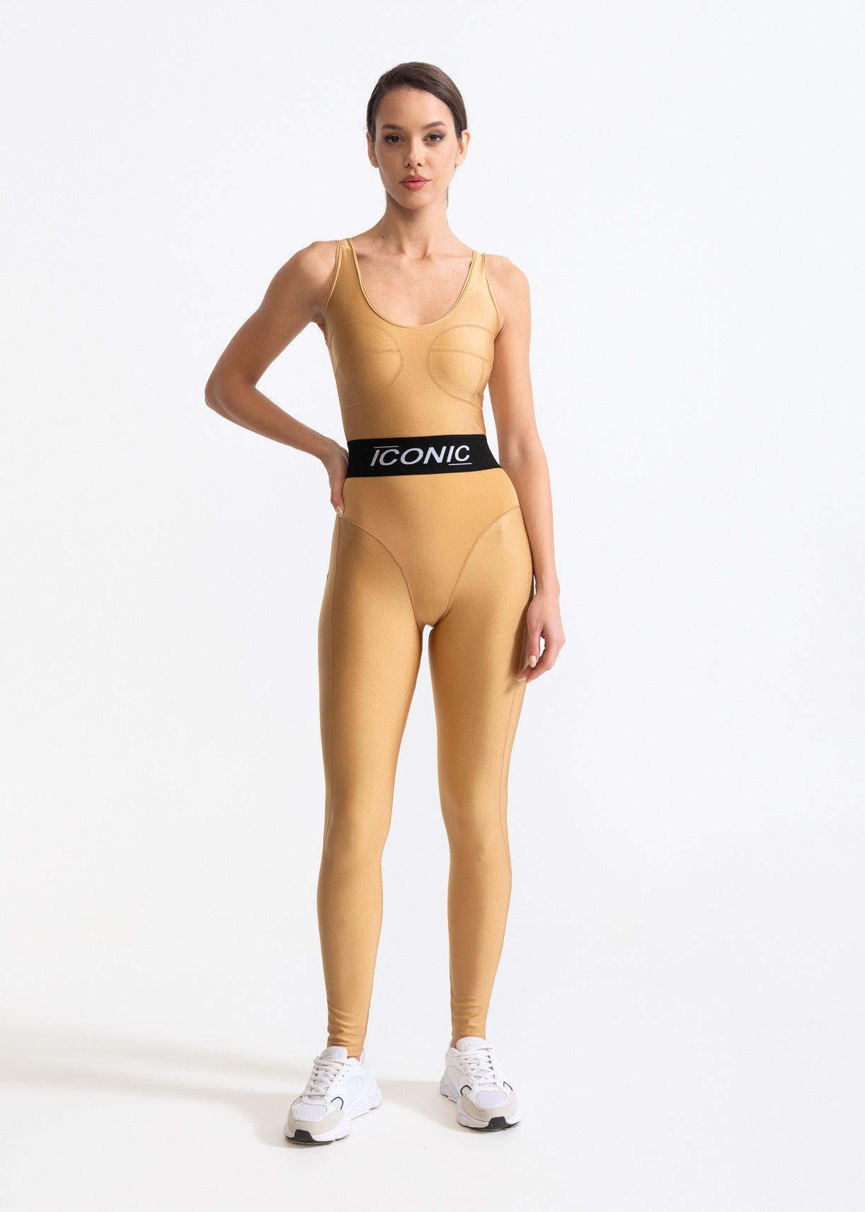 Image of Jumpsuit Iconic Push-up Champagne