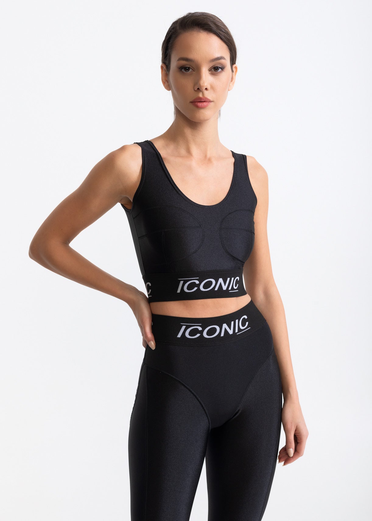 Bustiera Iconic Push-Up Noir