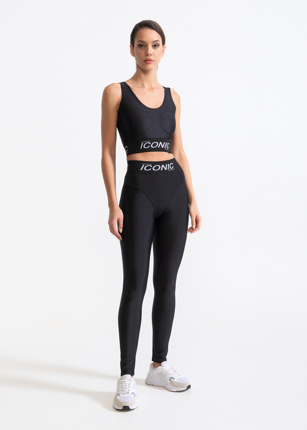 Bustiera Iconic Push-Up Noir