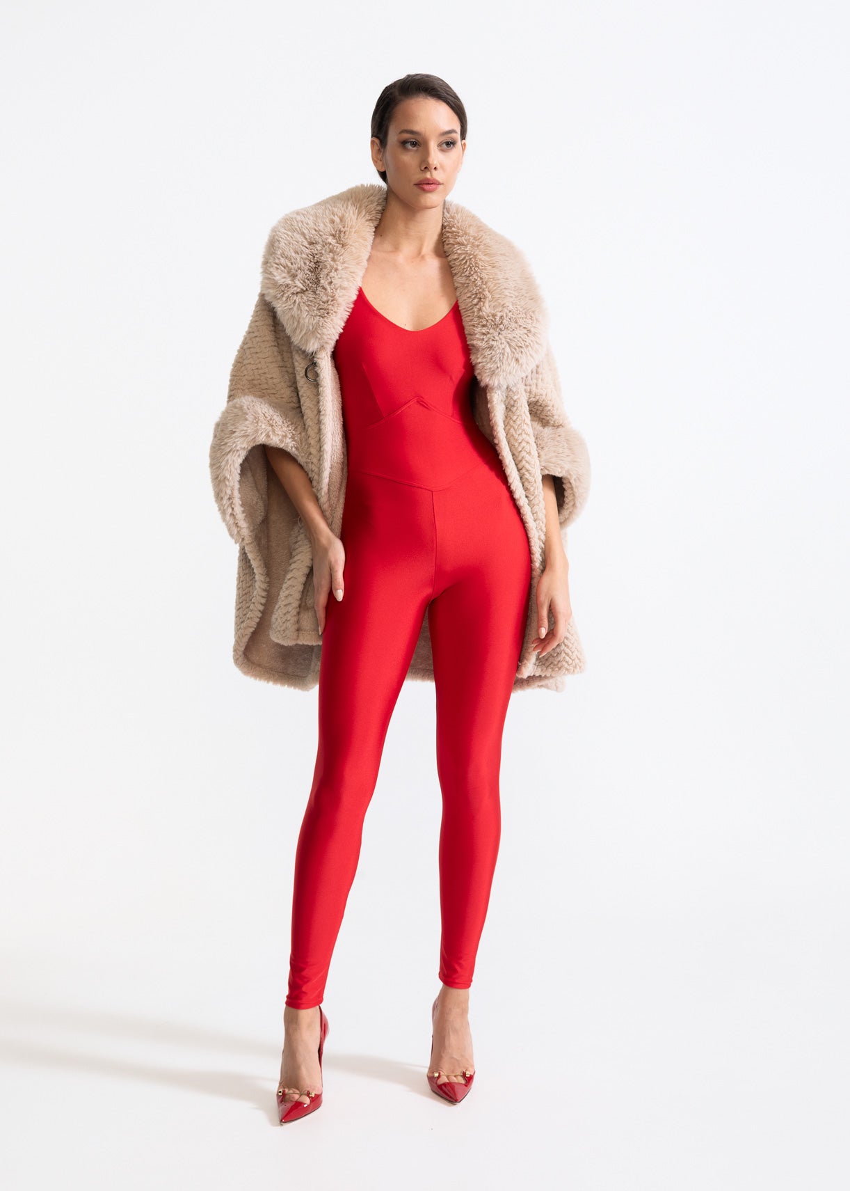 Image of Jumpsuit Iconic Vermilion